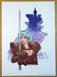 Bellamy, Bruno - 1 Offset Print - Armure et Dentelles