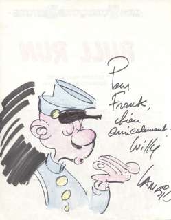 Lambil | Les Tuniques bleues, illustration au feutre et… | Millon