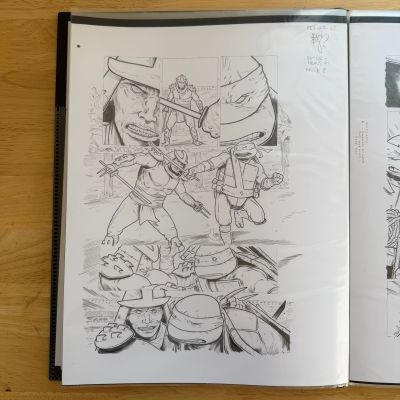 Ben Bishop | TMNT BATTLE NEXUS #2 - PAGE 8 - (ORIGINAL ART) | Ben Bishop