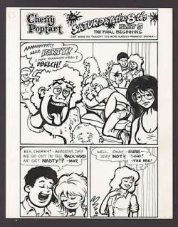 CHERRY POPTART Issue #3 Half Splash | ComicConnect