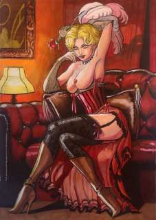 Blueberry - Original drawing "Tributo a Giraud - Chihuahua Pearl" - 1 Illustration originale | Catawiki