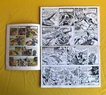 Biddeloo, Karel / Studio Wandersteen - 1 Original page - Safari 9 - De Slangendanser - 1971 | Catawiki