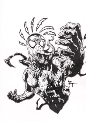 SpiderVenom by Mico Suayan | DiTullio Art Collective
