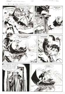Dotti, Maurizio - 5 Original page - Dampyr #54 - "Il teatro dei passi perduti" - 2004 | Catawiki