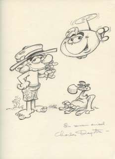 Degotte | Le Flagada, illustration Ã  la mine de plomb sur… | Millon