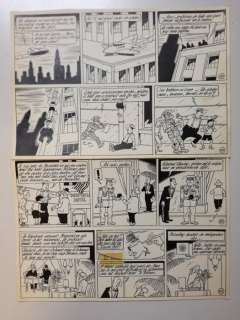 De Moor, Bob - 1 Original page - Nonkel Zigomar, Snoe en Snolleke - Het Hambras Serum - 1951 | Catawiki