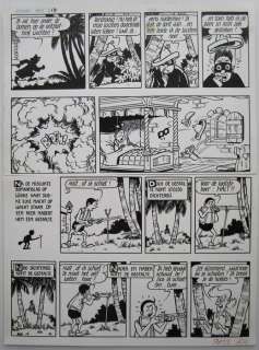 Studio Vandersteen - 1 Original page - Suske en Wiske 68 - Het eiland Amoras - 1967 | Catawiki