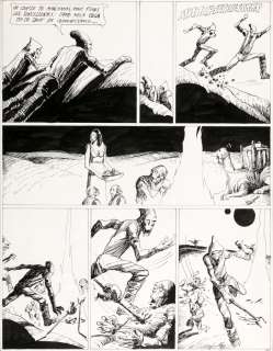 Druillet | Vuzz, planche n°30 Ã  l’encre de Chine de… | Millon