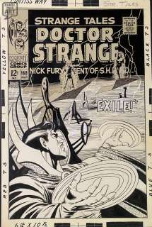 Dan Adkins - Strange Tales 168 Cover