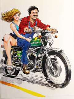 Manara, Milo - Original cover - Il Montatore - Un affare di uccelli - 1976 | Catawiki