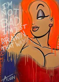 Silvrants, Alvin (1979) - Jessica Rabbit - Drawn Bad | Catawiki