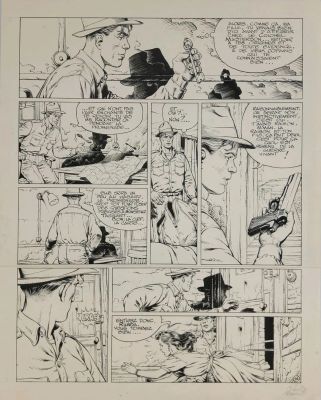 Lot 82 - Blanc Dumont - Colby - Planche originale - Dimensions : 42,5 x 34 cm. | misc / divers