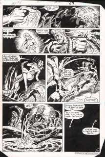 Carlos Garzon, Ron Wagner | Hex #4 P.22 / 27 - Jonah Hex in the Future with Babe Action - 1985 | Anthony’s Comic Book Art