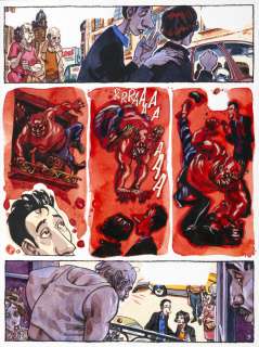 Chauzy - Un monde merveilleux, planche n°3 Ã  l‘encre de…