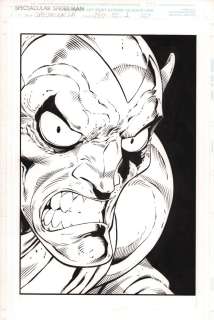 Al Milgrom, Dan Green, Luke Ross | Spectacular Spider-Man #250 P.1 - Green Goblin ’Citizen Osborn!’ Title Splash - 1997 | Anthony’s Comic Book Art
