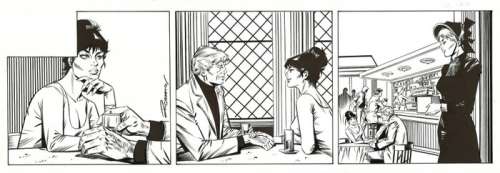 Romero, Enric Badia - 1 Original page - Modesty Blaise - Strip #10179 - Last adventure ! - 2001 | Catawiki