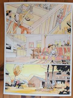 Lépingle, Iwan - 1 Original colour page - Une Île sur la Volga - 2019 | Catawiki