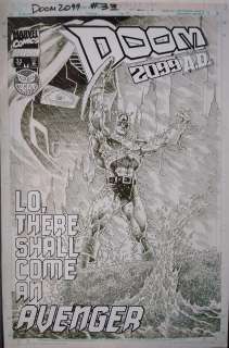 Pat Broderick - Doom 2099 #33 Killer Cap Cover 1995