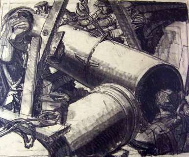 Pencil Preliminary For A Painting | Stuart Ng Books