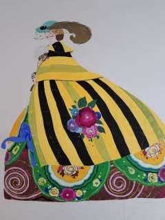 Brunelleschi, Umberto - 1 Original colour drawing - Gran Dama 1860 | Catawiki