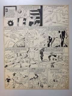 De Moor, Bob - 1 Original page - Oorlog in het heelal - 1950 | Catawiki