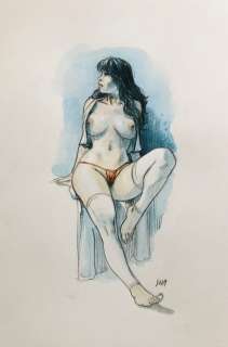 Jula, Andrea - 1 Original colour drawing - Druuna | Catawiki