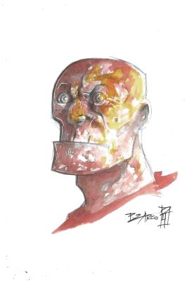 Paco Zarco | Original drawing: Emet / Golem – Paco Zarco | Origin Of Comics