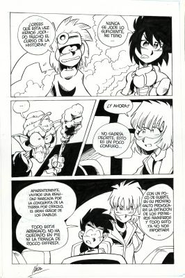 Nacho Fernández | Original page: Dragon Fall – Nacho | Origin Of Comics