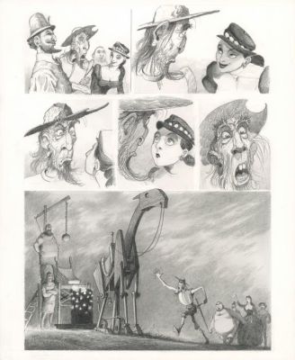 Paul & Gaëtan Brizzi | Planche originale n° 146 - Don Quichotte de la Manche | Daniel Maghen
