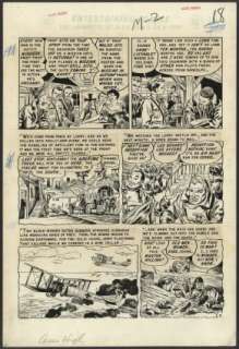 Bernie Krigstein - ACES HIGH (1955) #1 Interior Page | ComicConnect