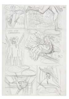 "BATMAN: THE KILLING JOKE" ORIGINAL BRIAN BOLLAND PRELIMINARY ART PAGE. | Hake’s
