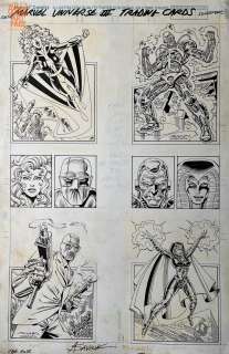 Alex Saviuk Brad Vancata - Marvel Universe III Trading Cards (McG/Skybox, 1992) Set of [4]