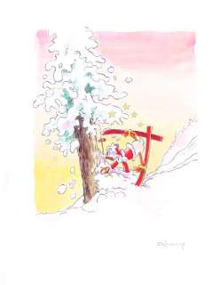 Fernandez, Tony | Original drawing   - Donald Duck 3  - Disney Art X-Mas | Catawiki