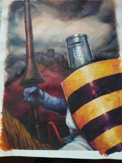 Caryn, David - 1 Original cover - Le Tournoi Maudit - 1998 | Catawiki