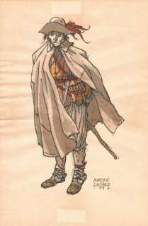 Juillard. Illustration originale 7 vies | BDEnchères