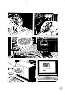 Micheluzzi, Attilio - 1 Original page - Dylan Dog - Speciale n. 2 "Gli Orrori di Altroquando" - 1988 | Catawiki