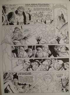 Mitton, Jean-Yves | Original page (p.9)  - Kroniek der Barbaren 4  - De terugkeer van de Vikingen | Catawiki