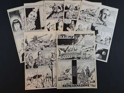 Olivera, Lucho - 12 Original page - Serie Fantasy: Reincarnazione | Catawiki