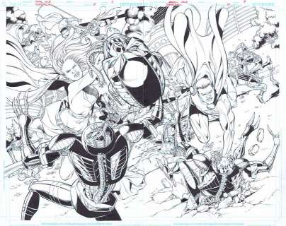 Jamal Igle - Supergirl (DC Comics) issue #51 (04 & 05)