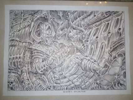 Comolo, Giorgio - 1 Original drawing - Galactus - 2024 | Catawiki