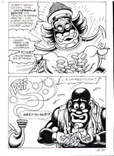 Magnus - 1 Original page - La Compagnia della Forca #17 - "I Due Genii Siamesi" - 1978 | Catawiki