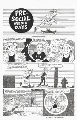 Noah Van Sciver | Pre-Social Media Days | Athenaeum Comic Art