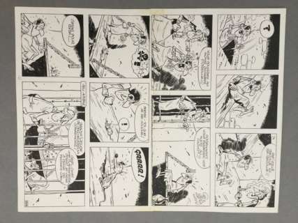 Remacle, Marcel | Original plate  - Vieux Nick 16  - La Prise de Canapeche  - (1972) | Catawiki