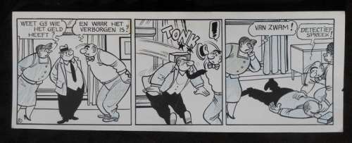 Sleen, Marc | Original strip  - Nero  - De draak van Halfzeven  - (1959) | Catawiki