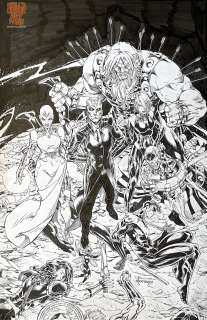 Brett Booth Norm Rapmund - Titans #10 Cover (Dc 2017) Fearsome Five!