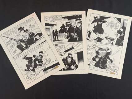 Magnus & Bunker - 3 Original page - Alan Ford - Circus - 1971 | Catawiki