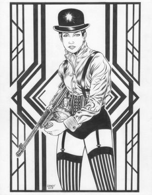 Sexy FRANKIE BROADSTREET ORIGINAL ART 11X14 DAN COONEY SKETCH TOMMY GUN DOLLS | eBay US (Buy It Now)