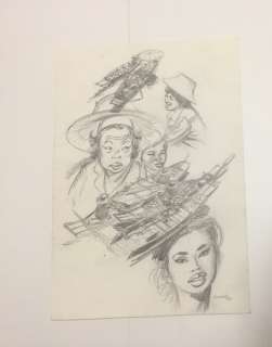 Dany - 1 Original drawing - Histoire sans héros : Vingt ans après - 1996 | Catawiki