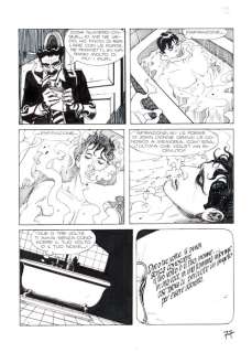 Mari, Nicola - 1 Original page - Dylan Dog Gigante #17 - "La statua di carne" - 2008 | Catawiki