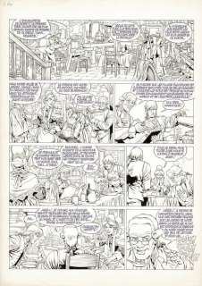 Mitton, Jean-Yves - 1 Original page - Les Survivants de L’Atlantique T1 - Le Secret de Kermadec - 1992 | Catawiki